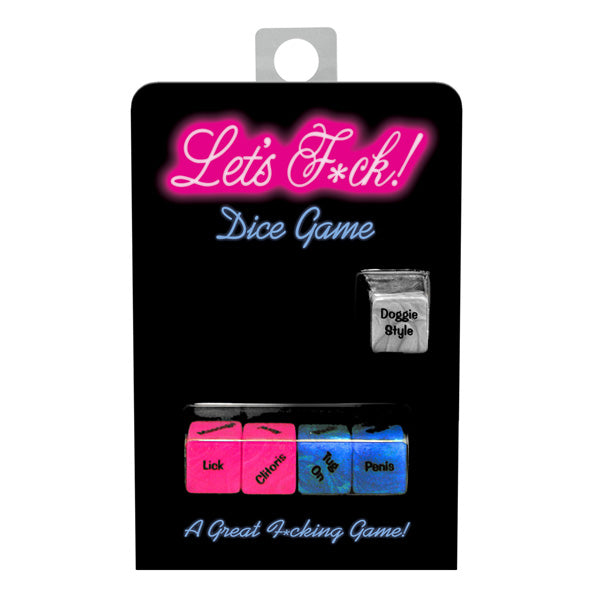 Lets Fuck Dice Game – Adult Couples Intimacy Game > Novelties > Games