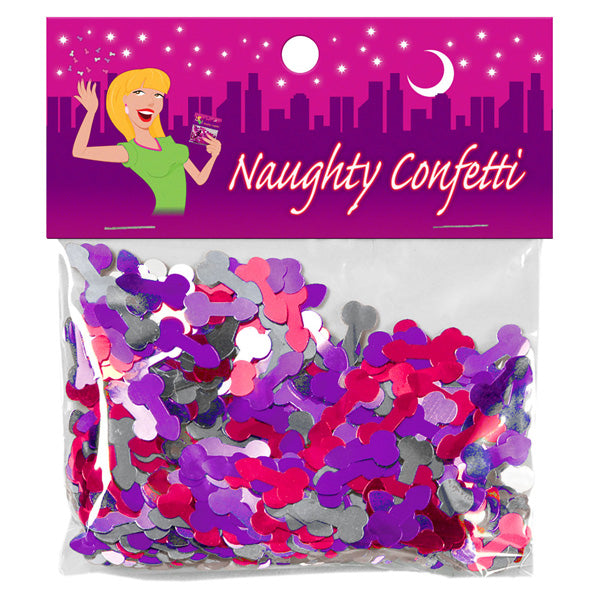 Naughty Confetti Metallic Penis Shaped Confetti – Party Supplies > Novelties > Bachelor & Bachelorette Items