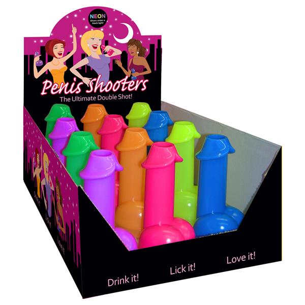 Neon Penis Shooter – Novelty Shot Glass Party Shooter > Novelties > Bachelor & Bachelorette Items