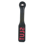 Leather Impression Paddle 12 Inch Hand-Stitched Leather Paddle > Bondage Gear > Paddles