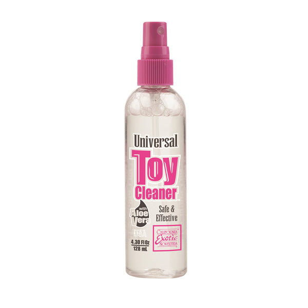 Anti-Bacterial Toy Cleaner with Aloe Vera 4.3 oz Clear Bottle with Pink Spray Nozzle > Essentials > Toy Cleaners