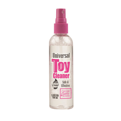 Anti-Bacterial Toy Cleaner with Aloe Vera 4.3 oz Clear Bottle with Pink Spray Nozzle > Essentials > Toy Cleaners