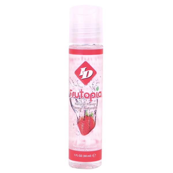 ID Frutopia Strawberry Personal Lubricant – Water-Based 30ml Lubricant > Lube > Flavoured