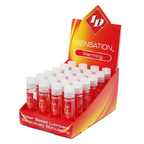 ID Sensation Warming Liquid Lubricant – Water-Based 1 Ounce Personal Lubricant > Lube > Water Based