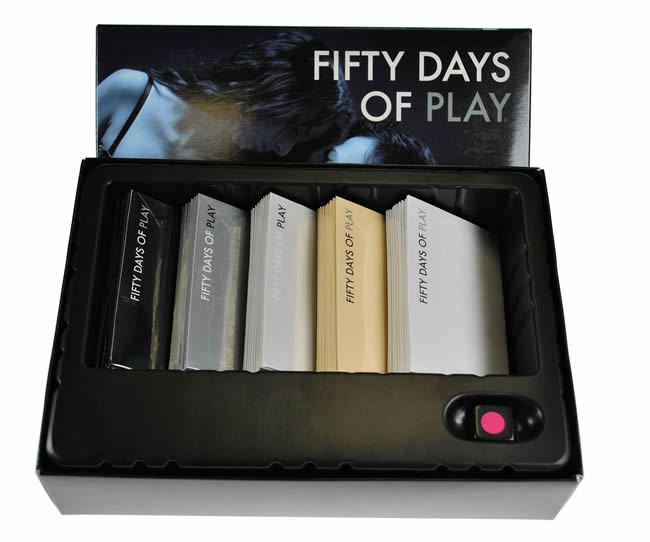 Fifty Days of Play Naughty Adult Game – Intimate Couples Game > Novelties > Board Games