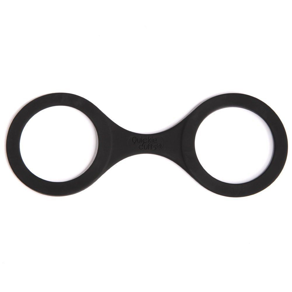 Quickie Cuffs Medium Silicone Wrist Restraints – Flexible Comfortable Silicone Restraint Wrist Cuffs > Bondage Gear > Handcuffs