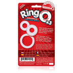 RingO X3 Mixed Pack 3-Pack Cock Rings Clear Silicone Cock Rings > Cock Ring > Sets