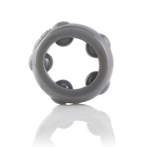 Ringo Ranglers Cannonball – Stretch Silicone Cock Ring with Firm Pleasure Balls > Cock Ring > Single