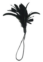 Pleasure Feather Feather Tickler with Wrist Cord – Rooster Feather Sensory Toy > Bondage Gear > Ticklers