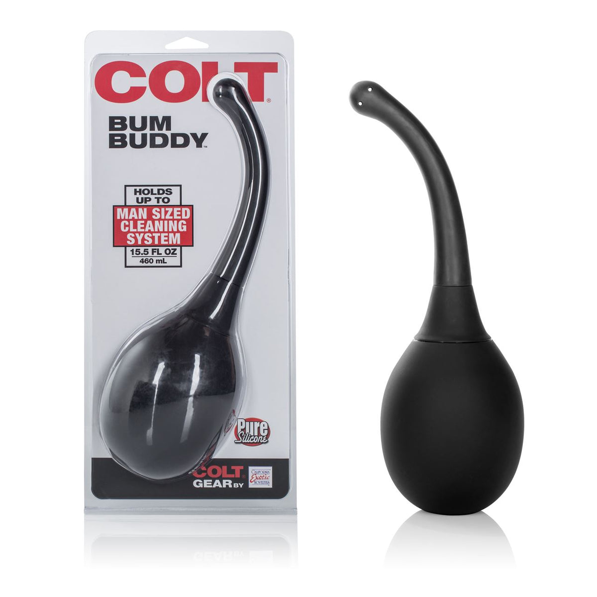 Colt Bum Buddy – Silicone Anal Douche Cleaning System with 15.5 fl oz Capacity > Essentials > Douches