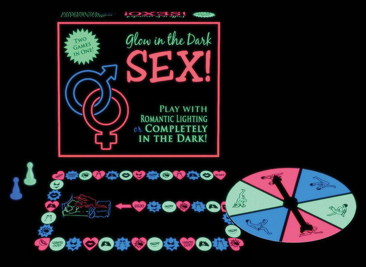 Glow in the Dark Erotic Board Game – Adult Party Game with Glow Feature > Novelties > Board Games Main image