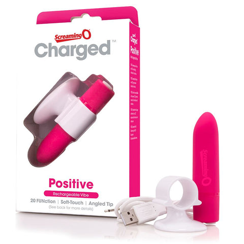 Screaming O Charged Positive Rechargeable Waterproof Bullet Vibrator > Vibrators > Mini Vibrators