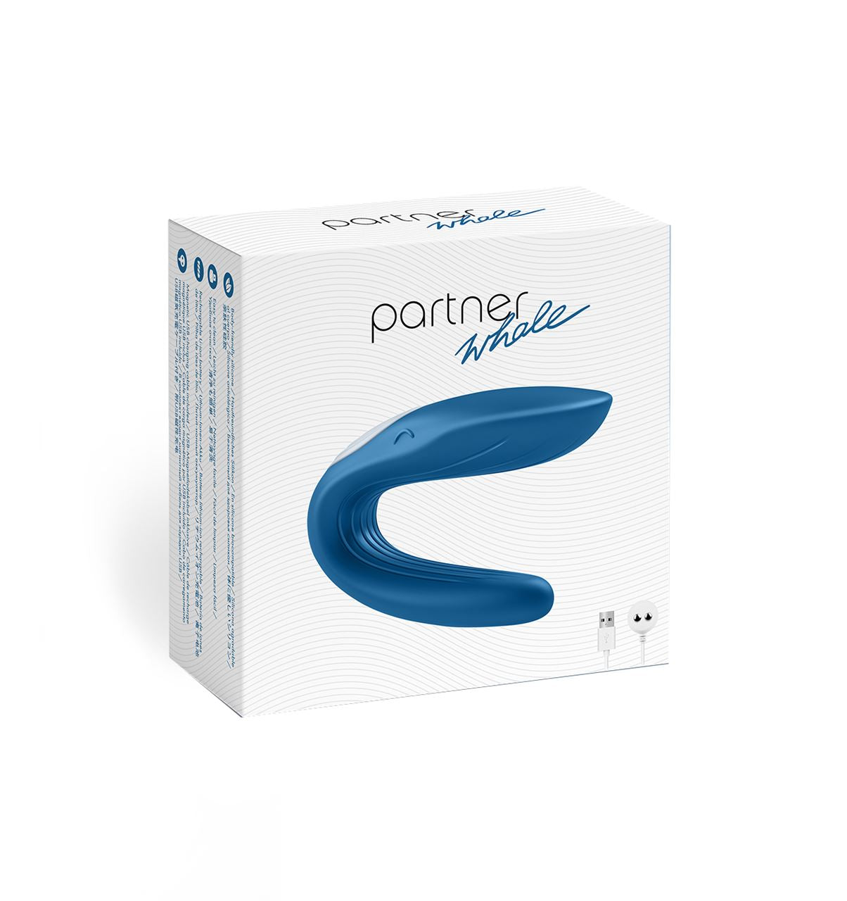 Satisfyer Partner Whale – Dual-Motor Silicone Couples Vibrator with G-Spot and Shaft Stimulation > Sex Toys > Couples Toys