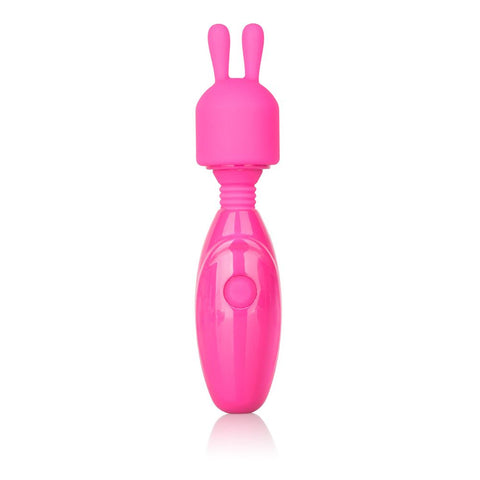 Tiny Teasers Bunny Vibrator Rechargeable Mini Travel Wand Vibrator > Sex Toys For Ladies > Clitoral Vibrators and Stimulators