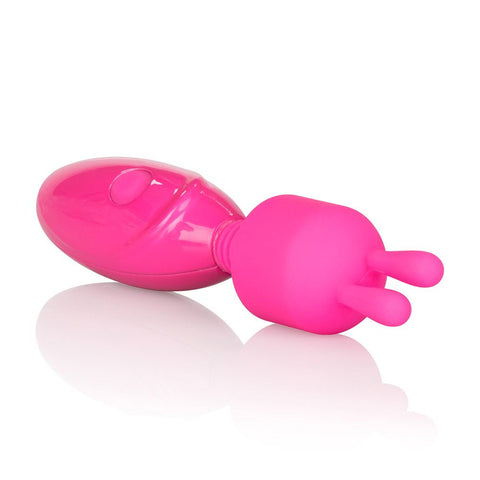 Tiny Teasers Bunny Vibrator Rechargeable Mini Travel Wand Vibrator > Sex Toys For Ladies > Clitoral Vibrators and Stimulators
