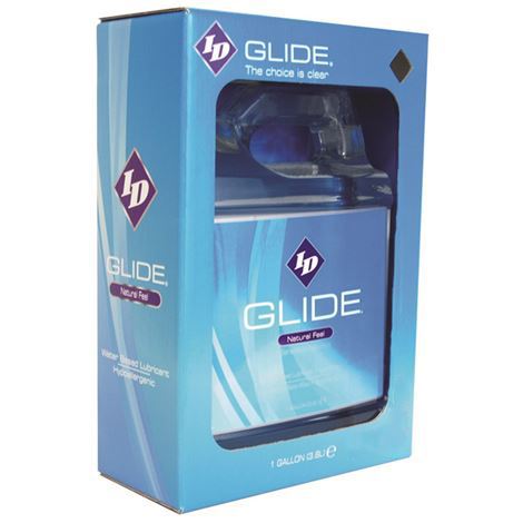 ID Glide Water-Based Lubricant – Body-Safe Dermatologist-Tested 1 Gallon Lubricant > Lube > Water Based