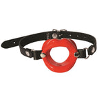 Sex & Mischief Silicone Lips Mouth Gag Adjustable Vegan Leather Strap 63.5 cm Mouth Gag > Bondage Gear > Gags and Bits