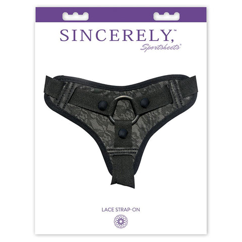 Sportsheets Sincerely Lace Strap-On Harness – Adjustable Fit Up to 60 Inches Strap-On Harness > Dildos > Strap On Harnesses