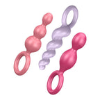Satisfyer Booty Call Set of 3 Flexible 5.5 Inch Anal Plugs > Anal Range > Anal Beads