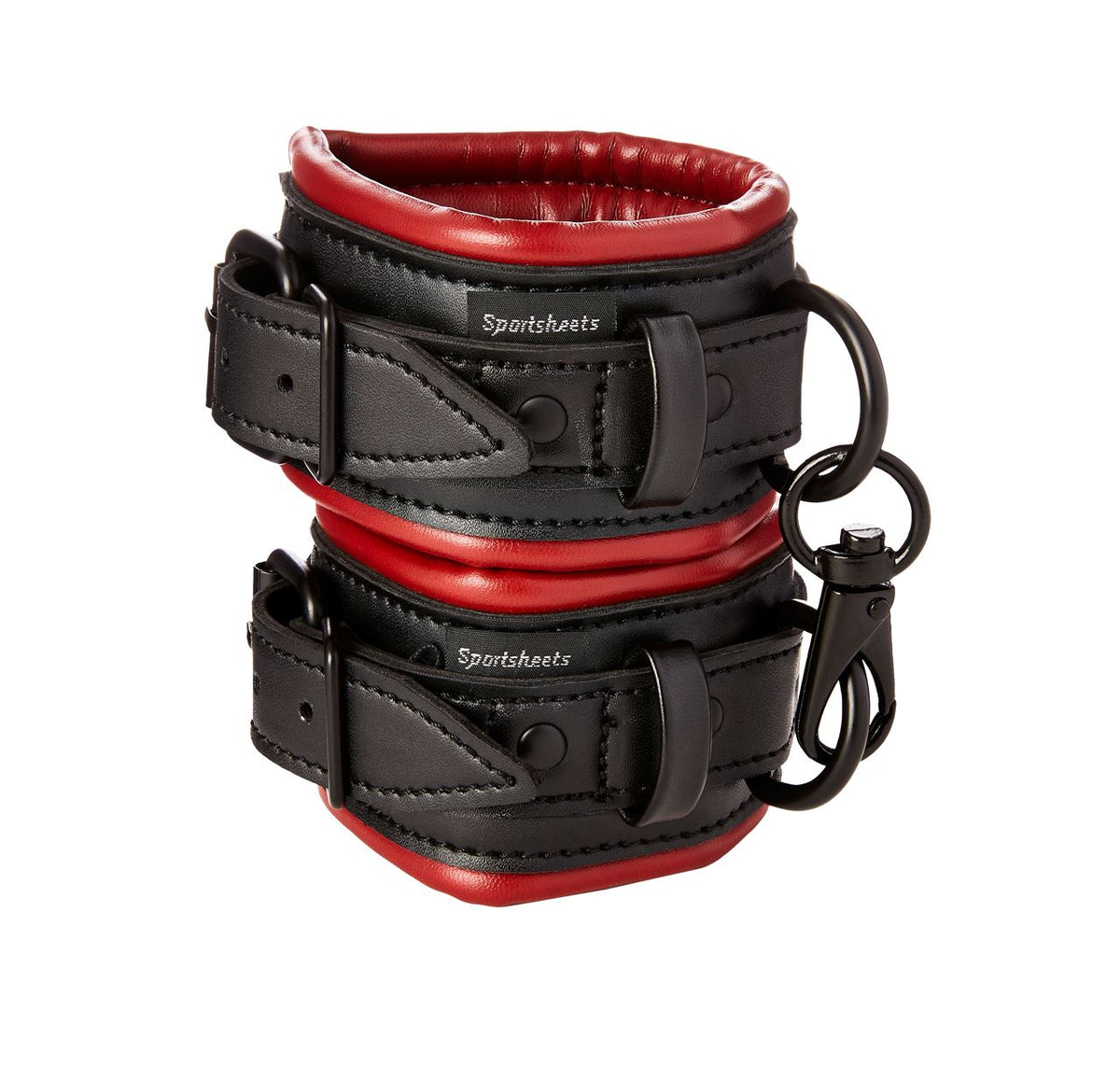 Sportsheets Saffron Vegan Leather Wrist Restraints – Vegan Leather Bondage Cuffs > Clothes > Unisex Leather