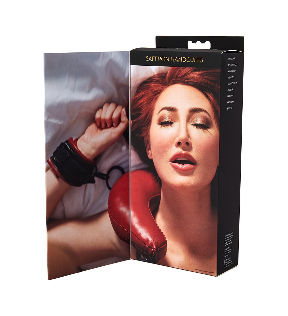 Sportsheets Saffron Vegan Leather Wrist Restraints – Vegan Leather Bondage Cuffs > Clothes > Unisex Leather