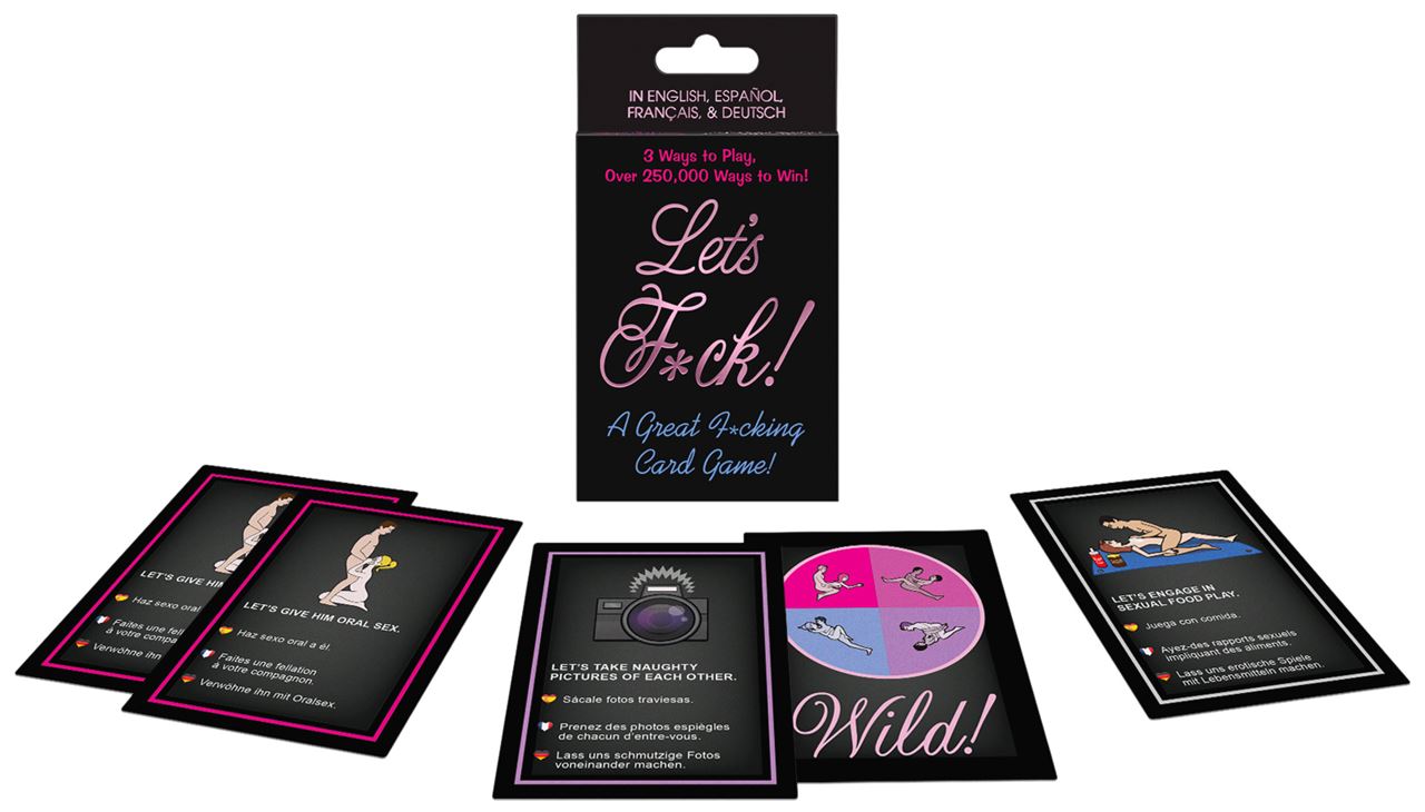 Lets F*ck Card Game – 48 Cards Adult Card Game > Novelties > Card Games