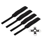 SportSheets 5 Piece Hog Tie and Cuff Set – Steel O-Ring Bondage Restraint Set > Bondage Gear > Restraints