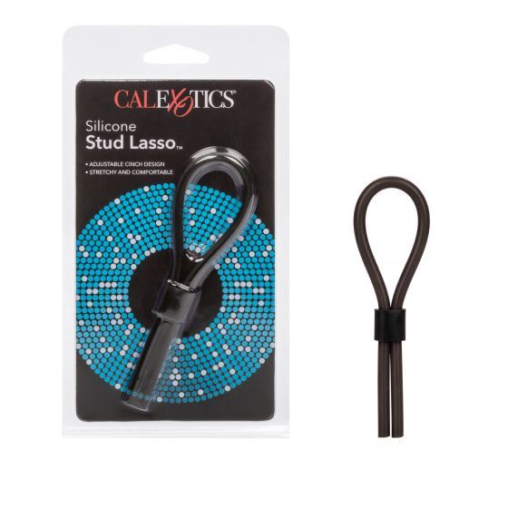 Silicone Stud Lasso – Adjustable Silicone Erection Enhancer Black > Cock Ring > Adjustable