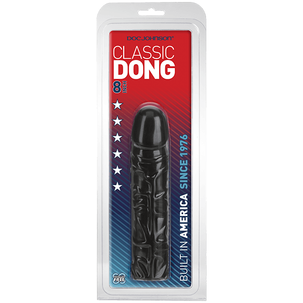 Doc Johnson Classic 8 Inch Dong – Lifelike Textured Silicone Dong Secondary image