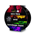 Sex Ties Bondage Tape 2 Inch by 30 Feet Restraint Tape for Light Bondage Black > Bondage Gear > Tape