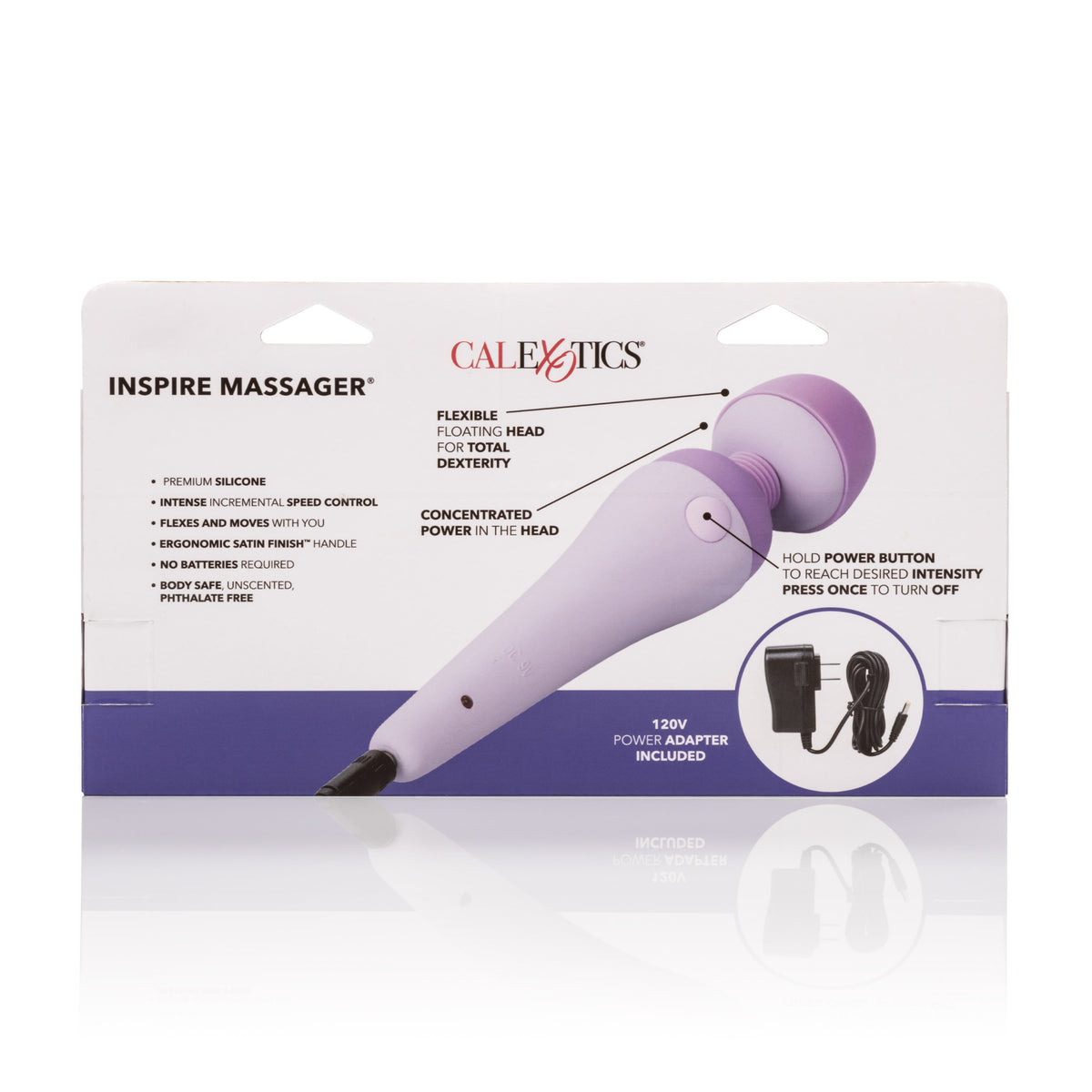 CalExotics Couture Inspire Waterproof Silicone Electric Massager > Sex Toys > Massage Wands