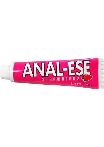 Anal-Ese Cream Strawberry Flavor 1.5 Oz > Lube > Anal