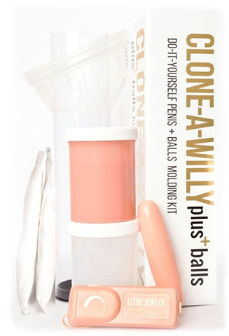Clone a Willy Plus Balls Kit Light Skin Tone > Realistic Dildos and Vibes > Mould your own kits