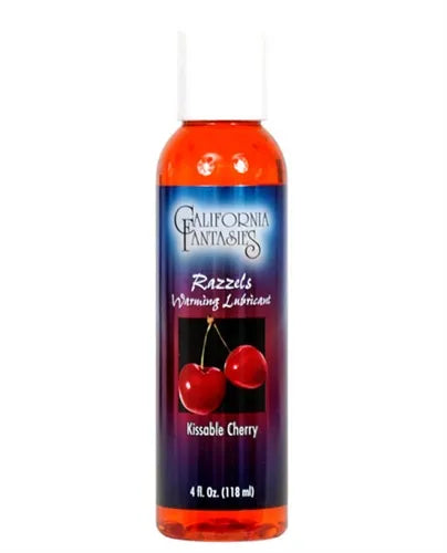 Razzels Warming Lubricant – Kissable Cherry Flavored Lubricant 4 Oz Bottle Cherry > Lube > Flavoured