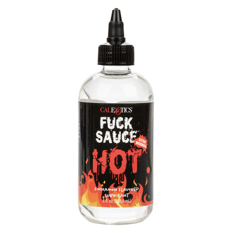 Fuck Sauce Hot Extra Warming Personal Lubricant Cinnamon Flavored Water-Based Lube 8 fl. oz Speciality Lubricants