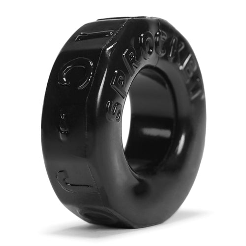 Sprocket Cockring Black with 2.2cm Inner Diameter Black > Cock Ring > Single