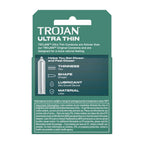 Trojan Sensitivity Ultra Thin Lubricated Condoms – 3 Pack Condoms > Essentials > Condoms