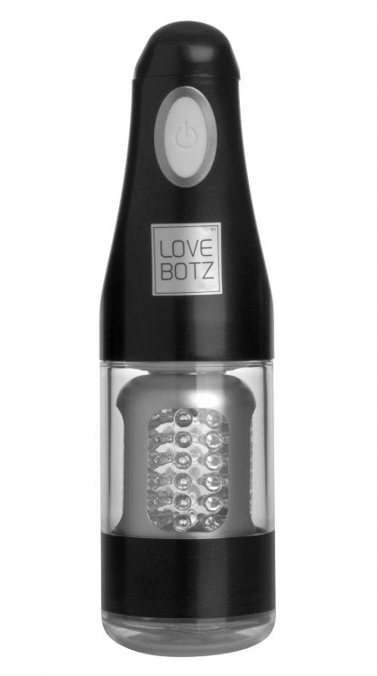 Love Botz Ultrabator (Black) – Automatic Thrusting Stroker Black > Sex Toys For Men > Masturbators Premium