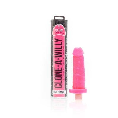 Clone A Willy Glow In The Dark Pink Kit > Dildos > Mould Your Own Kits