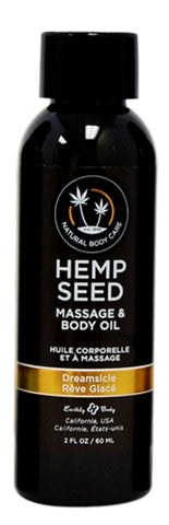 Hemp Seed Massage & Body Oil - Dreamsicle 59 ml Nourishing Blend Default Title Massage Oil