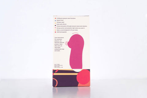 Voodoo Beso Xoxo Pink Wireless Clitoral Vibrator with Pulsation Pink Suction Stimulator