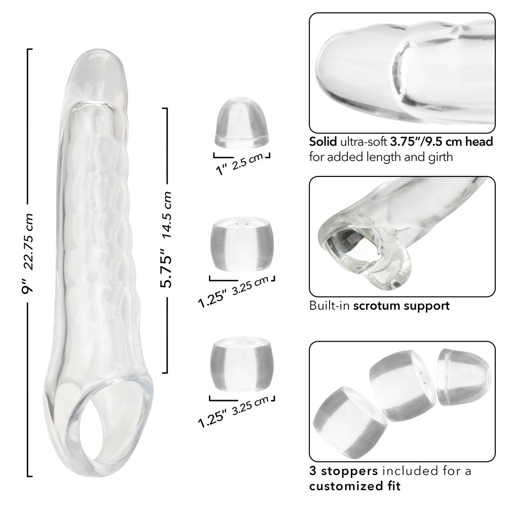 Performance Maxx Clear Extension Kit for Enhanced Intimacy SLEEVES