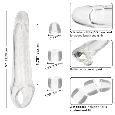 Performance Maxx Clear Extension Kit for Enhanced Intimacy SLEEVES
