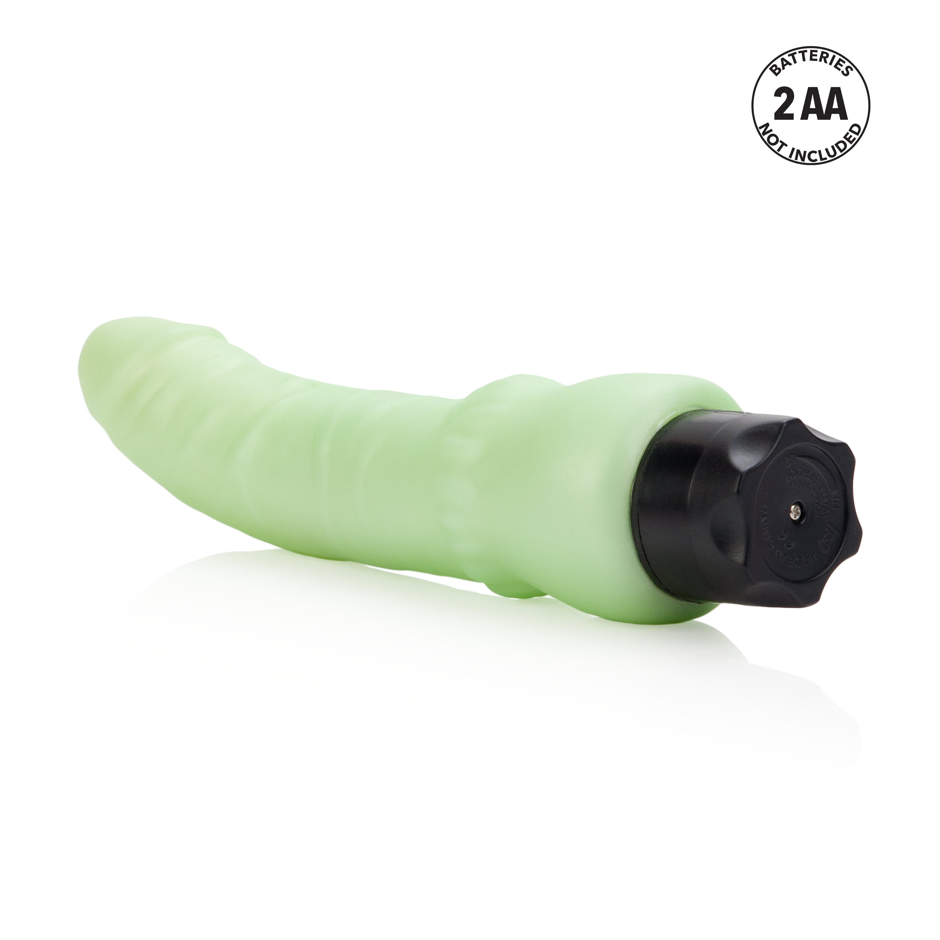 Waterproof Glow in the Dark Mint Vibrator with Multi-Speed Control Green Vibrators