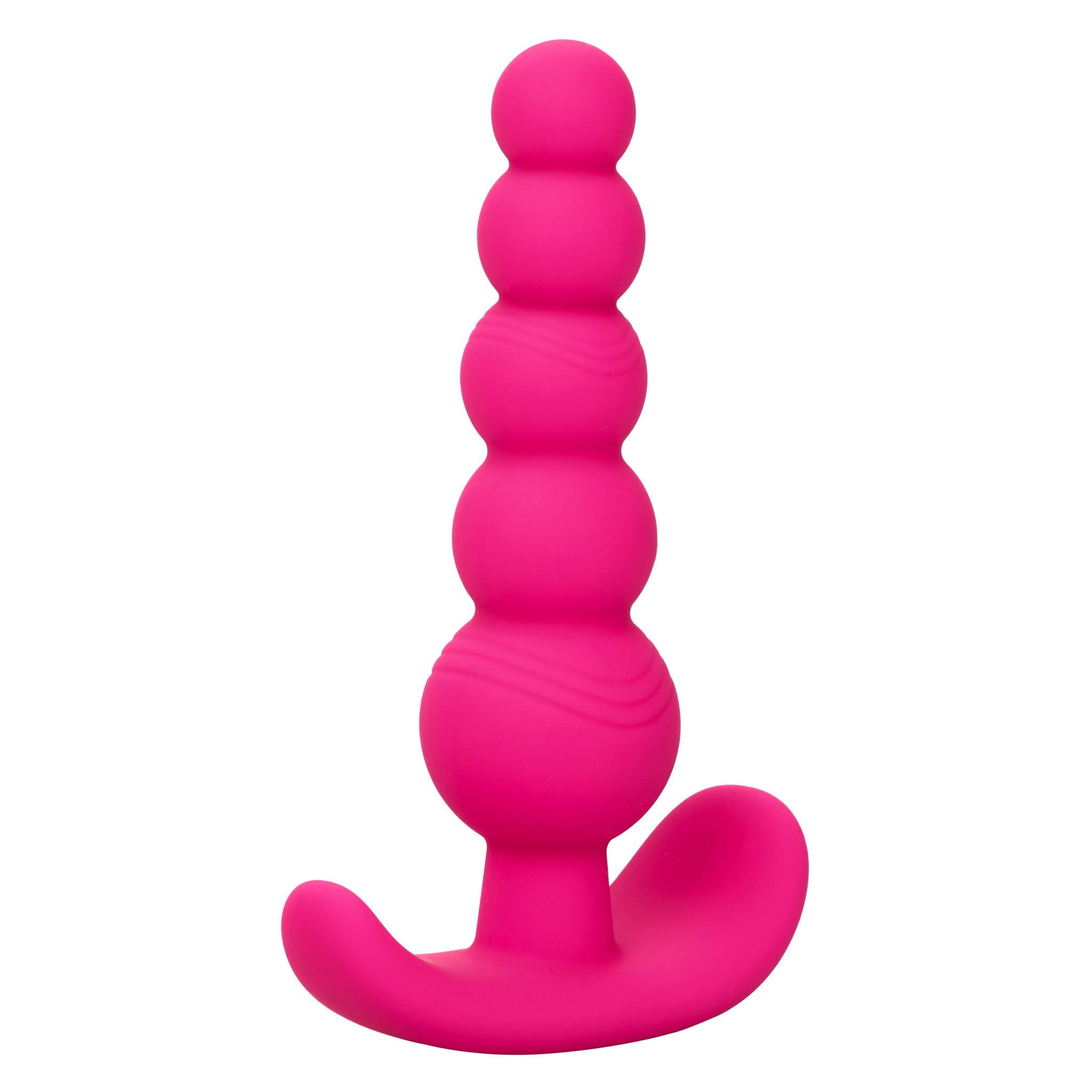 Cheeky X-5 Flexible Silicone Anal Beads with Easy Pull Handle - 4.25 Inch > Anal Range > Anal Beads