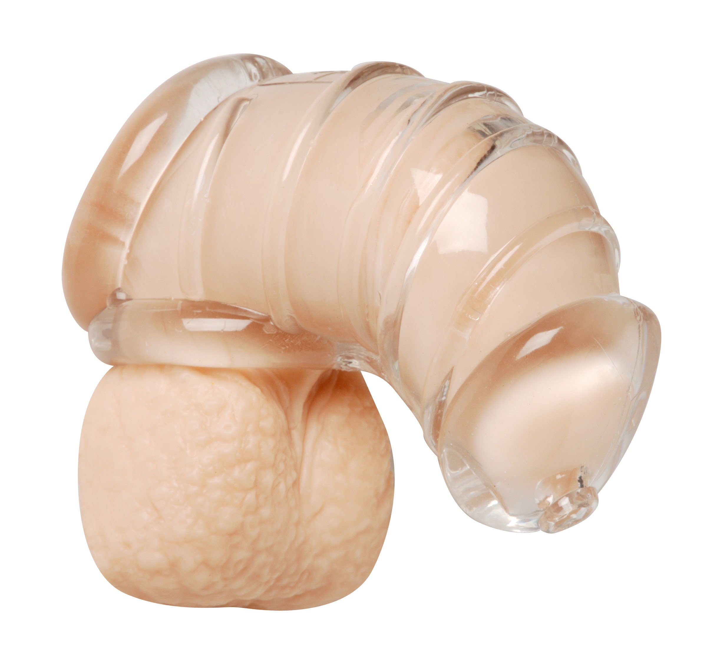 Master Series Detained Soft Body Chastity Cage – Skin-Safe Rubber Chastity Device > Bondage Gear > Male Chastity