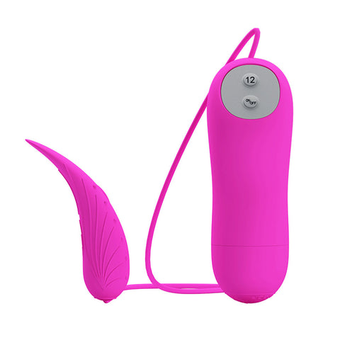 Pretty Love Archer Silicone Tongue Vibrator for Intimate Play Pink Vibrators