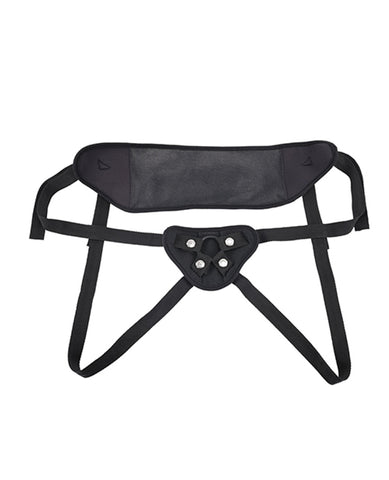 Sportsheets Breathable Strap On Adjustable Strap-On Harness with Interchangeable O-Ring and No Probe Included - Lightweight, Mesh Fabric, Fits Up to 152 cm (60 Inches) Waist Harnesses & Strap-Ons