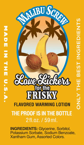 Love Lickers Edible Warming Massage Oil 1.76 oz Massage Oil