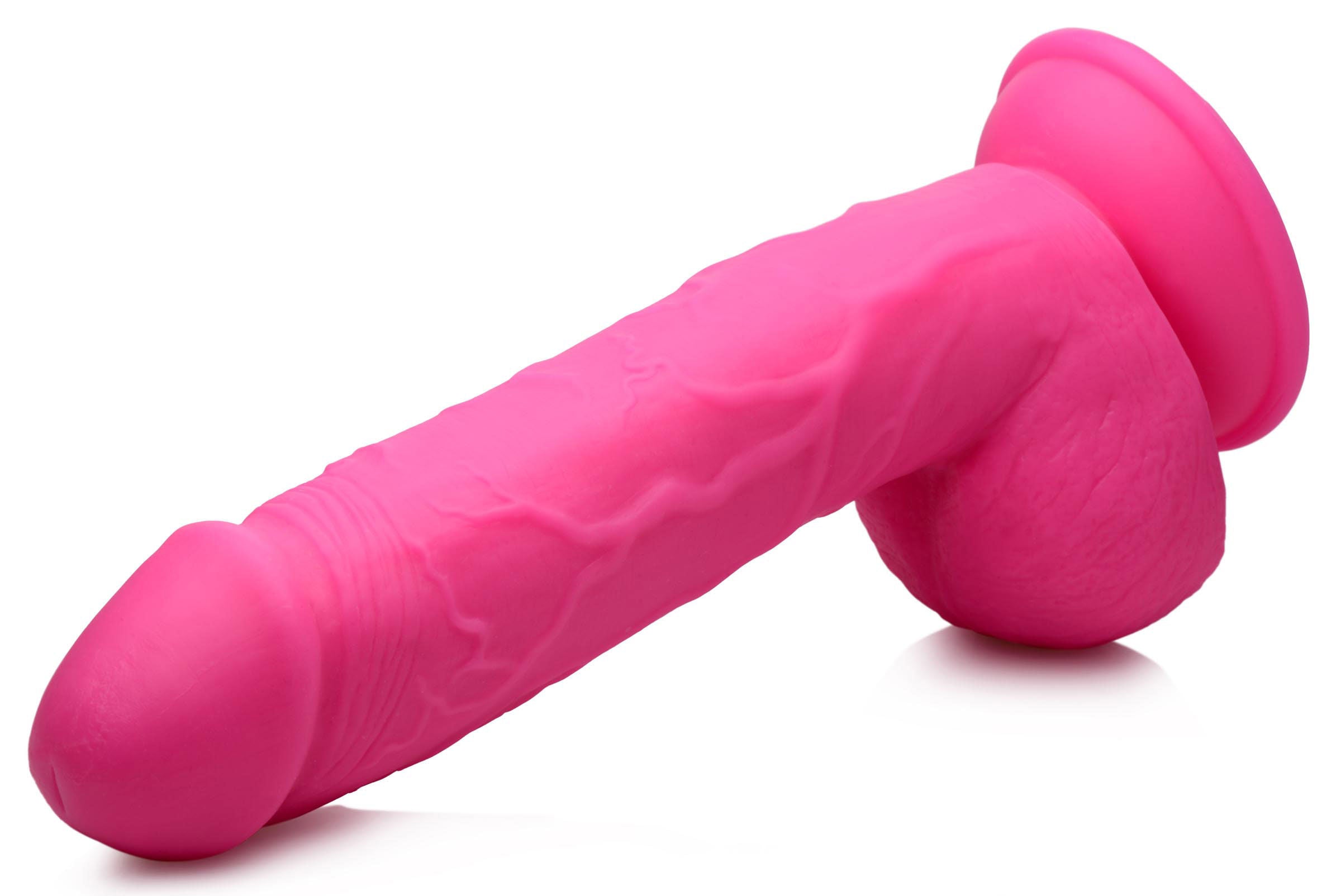 Pop Pecker 8.25 Inch Realistic Dildo With Suction Base Light Dongs Realistic